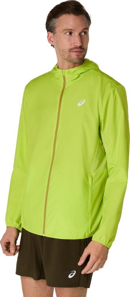Marathon ASICS Silver Jacket - Neon Lime (Men's Sizing) – Twin