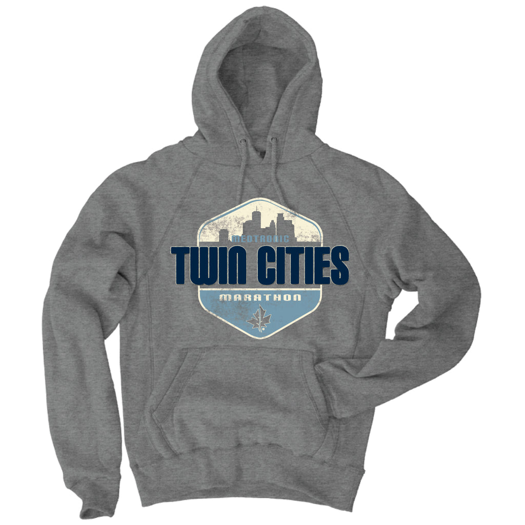 TRO - Vintage Truck/Boat GUNMETAL Sanded Fleece Hoodie