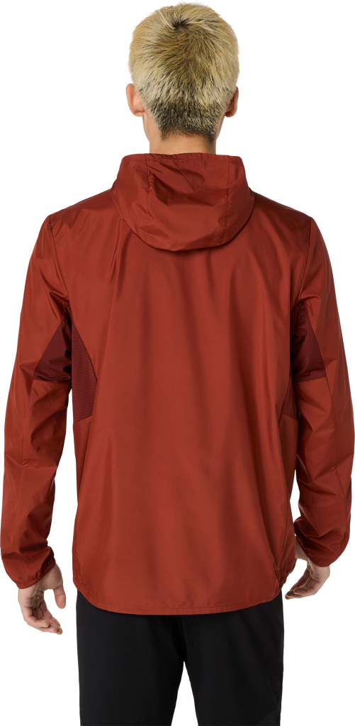 ASICS 2026 Marathon Silver Jacket - Men's (Singed Red) – Twin