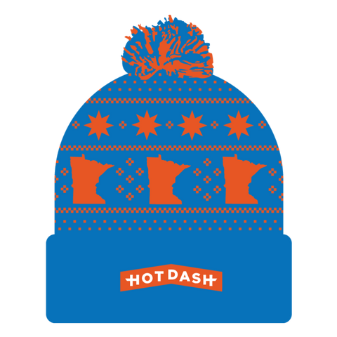 Hot Dash Pom Beanie