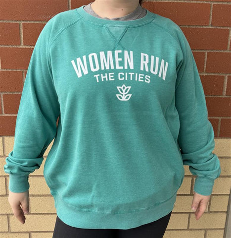 WRTC Burnout Wash Fleece Crew