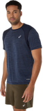 Marathon ASICS Road Short Sleeve Top - Midnight (Men's Sizing)