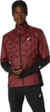 Marathon FINISHER ASICS Road Winter Jacket - Dark Red Planet (Men's Sizing)