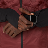 Marathon FINISHER ASICS Road Winter Jacket - Dark Red Planet (Men's Sizing)