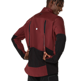 Marathon FINISHER ASICS Road Winter Jacket - Dark Red Planet (Men's Sizing)
