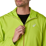 Marathon ASICS Silver Jacket - Neon Lime (Men's Sizing)