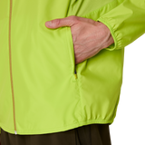 Marathon ASICS Silver Jacket - Neon Lime (Men's Sizing)
