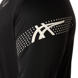 10 Mile ASICS Icon LS 1/2 Zip - Black (Men's Sizing)