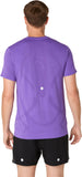 10 Mile ASICS Road Seamless SS Top - Edo Purple (Men's Sizing)