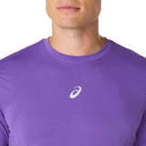 10 Mile ASICS Road Seamless SS Top - Edo Purple (Men's Sizing)