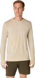 Marathon ASICS Road Seamless LS Top - Cream (Men's Sizing)