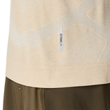 Marathon ASICS Road Seamless LS Top - Cream (Men's Sizing)