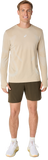 Marathon ASICS Road Seamless LS Top - Cream (Men's Sizing)