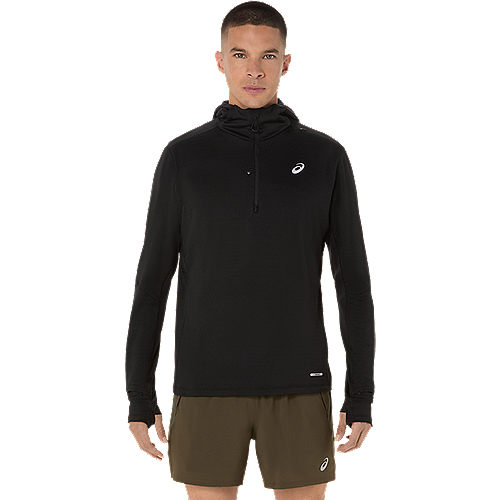 Marathon ASICS Road Winter Long Sleeve Hoodie - Midnight (Men's