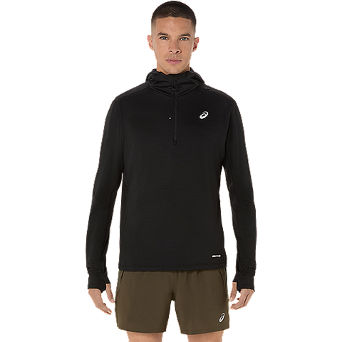 Marathon ASICS Road Winter Long Sleeve Hoodie - Midnight (Men's Sizing)