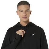 Marathon ASICS Road Winter Long Sleeve Hoodie - Midnight (Men's Sizing)