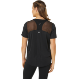 Marathon ASICS Road SS Top - Black (Women's Sizing)