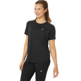 Marathon ASICS Road SS Top - Black (Women's Sizing)