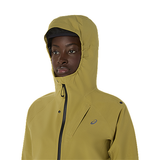 Marathon ASICS Metarun Waterproof Jacket - Lemongrass (Women's Sizing)