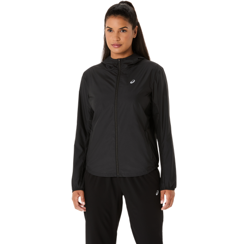 Marathon ASICS Silver Jacket - Black (Women's Sizing)