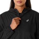 Marathon ASICS Silver Jacket - Black (Women's Sizing)