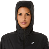 Marathon ASICS Silver Jacket - Black (Women's Sizing)