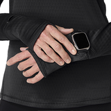 Marathon ASICS Road Winter Long Sleeve Hoodie - Black (Women's Sizing)