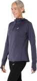 Marathon ASICS Road Winter Long Sleeve Hoodie - Indigo Fog (Women's Sizing)