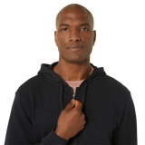 Marathon ASICS Sweat Full Zip Hoodie - Black (Unisex Sizing)