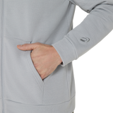 Marathon ASICS Sweat Full Zip Hoodie - Piedmont Grey Heather (Unisex Sizing)