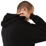 10 Mile ASICS Sweat Relaxed Pullover Hoodie - Black (Unisex Sizing)