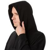10 Mile ASICS Sweat Relaxed Pullover Hoodie - Black (Unisex Sizing)