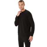 Marathon ASICS Sweat Crew Neck Top - Black (Unisex Sizing)