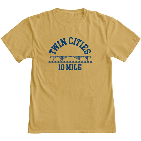 10 Mile Dyed Ringspun Tee - Mustard