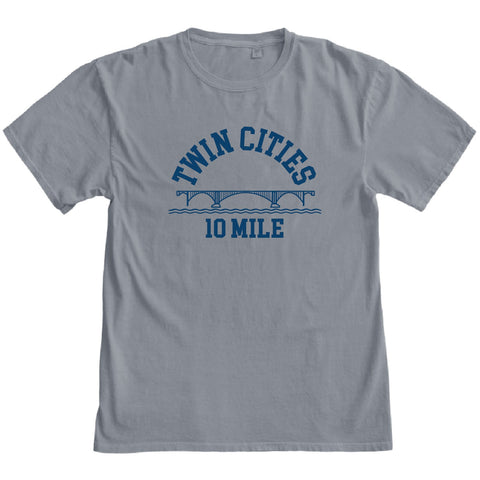 10 Mile Dyed Ringspun Tee - Steel Grey