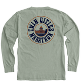 Marathon Long Sleeve Tee - Pale Jade (Unisex Sizing)