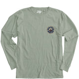 Marathon Long Sleeve Tee - Pale Jade (Unisex Sizing)
