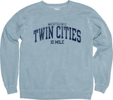 10 Mile Fleece Crew - Denim (Unisex Sizing)