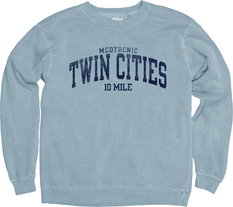 10 Mile Fleece Crew - Denim (Unisex Sizing)