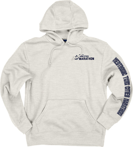 Marathon Fleece Hoodie - Oatmeal (Unisex Sizing)