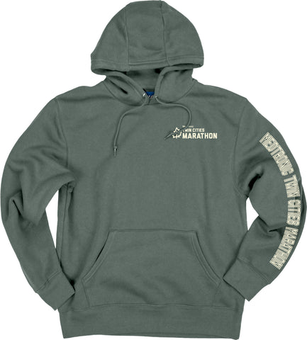 Marathon Fleece Hoodie - Pewter (Unisex Sizing)