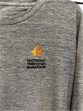 Asics Marathon W Long Sleeve Warm Up Top - Heather Gray (Women's Sizing)
