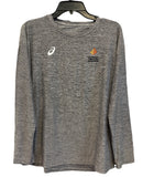Asics Marathon W Long Sleeve Warm Up Top - Heather Gray (Women's Sizing)