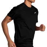 Brooks 10 Mile Atmosphere Short Sleeve - Black (Men's Sizing)