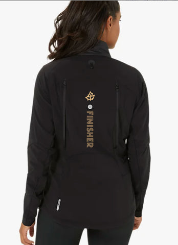 Marathon FINISHER ASICS Road Winter Jacket - Black (Women's Sizing)