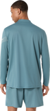 ASICS 2026 10-Mile Icon LS 1/2 Zip - Men's (Foggy Teal)