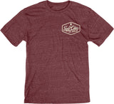 10-Mile Tri-Blend Short Sleeve - Maroon (Unisex Sizing)