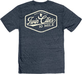 10-Mile Tri-Blend Short Sleeve - Navy (Unisex Sizing)