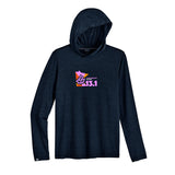 Half Marathon Storm Creek Pacesetter Hoodie - Navy (Men's/Unisex Sizing)