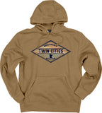 Marathon Fleece Hoodie - Russet (Unisex Sizing)